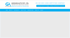 Desktop Screenshot of godsonauto.co.in